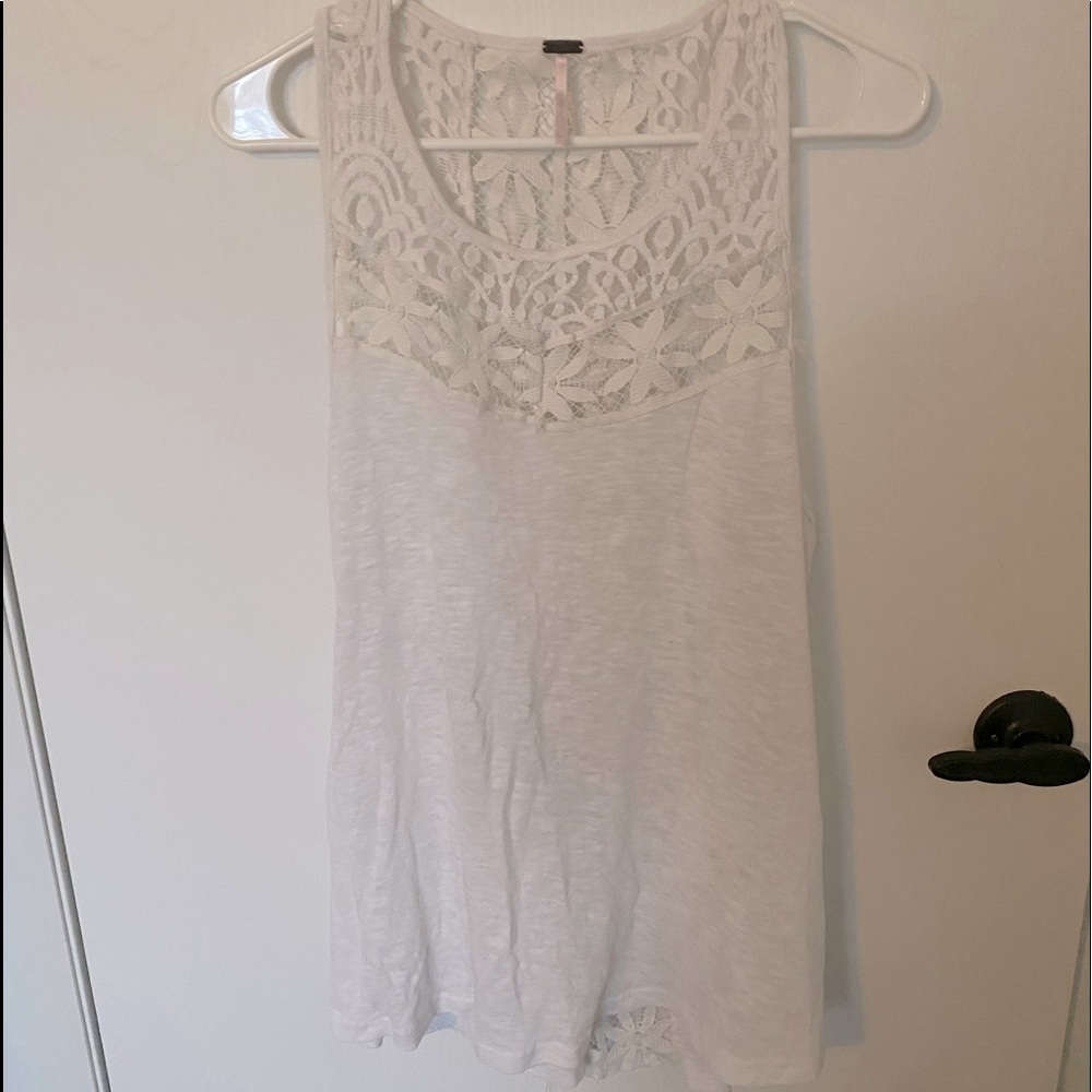 Womens white tank